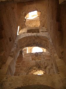 Amphitheatre of El Jem, Tunisia, 2009. Creator: Amanda Waite