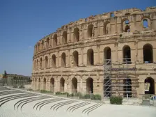 Amphitheatre of El Jem, Tunisia, 2009. Creator: Amanda Waite