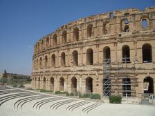 Amphitheatre of El Jem, Tunisia, 2009. Creator: Amanda Waite