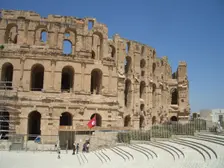 Amphitheatre of El Jem, Tunisia, 2009. Creator: Amanda Waite