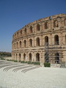 Amphitheatre of El Jem, Tunisia, 2009. Creator: Amanda Waite
