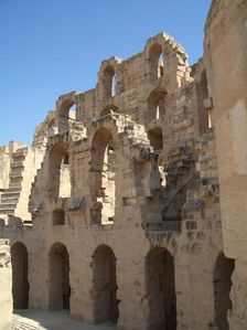 Amphitheatre of El Jem, Tunisia, 2009. Creator: Amanda Waite