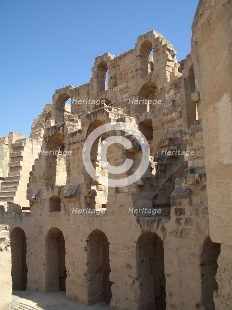 Amphitheatre of El Jem, Tunisia, 2009. Creator: Amanda Waite.