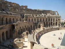 Amphitheatre of El Jem, Tunisia, 2009. Creator: Amanda Waite