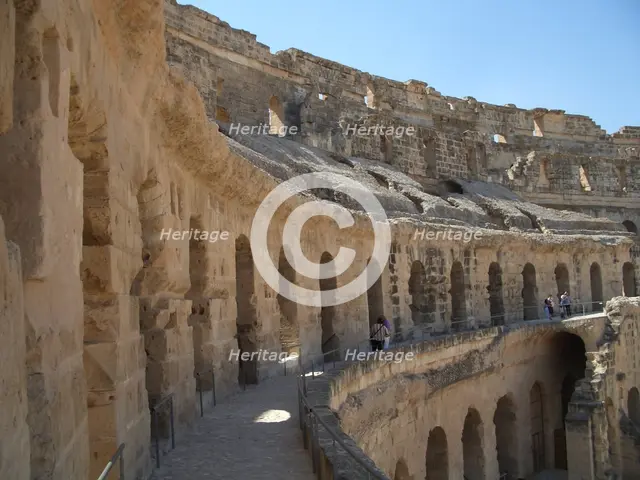 Amphitheatre of El Jem, Tunisia, 2009. Creator: Amanda Waite.