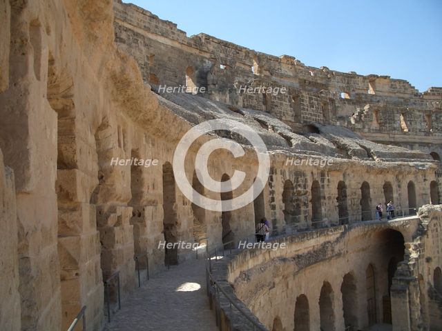 Amphitheatre of El Jem, Tunisia, 2009. Creator: Amanda Waite.
