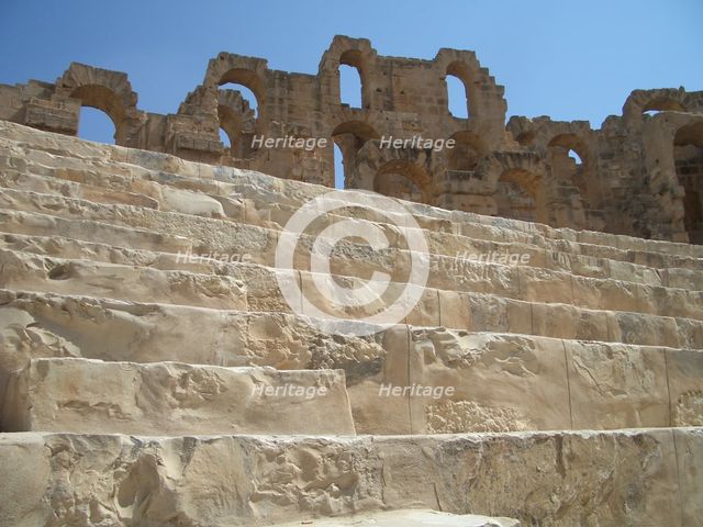 Amphitheatre of El Jem, Tunisia, 2009. Creator: Amanda Waite.
