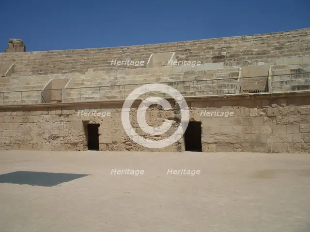 Amphitheatre of El Jem, Tunisia, 2009. Creator: Amanda Waite.