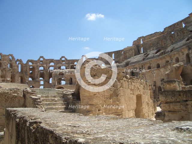 Amphitheatre of El Jem, Tunisia, 2009. Creator: Amanda Waite.