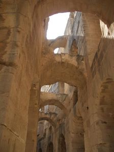Amphitheatre of El Jem, Tunisia, 2009. Creator: Amanda Waite