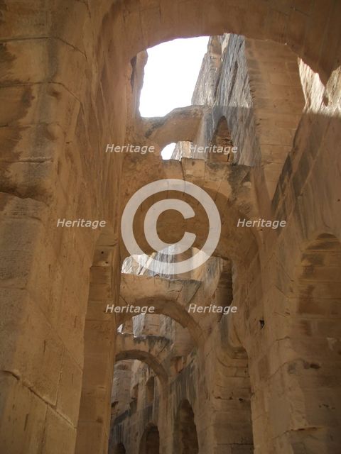 Amphitheatre of El Jem, Tunisia, 2009. Creator: Amanda Waite.