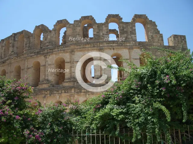 Amphitheatre of El Jem, Tunisia, 2009. Creator: Amanda Waite.