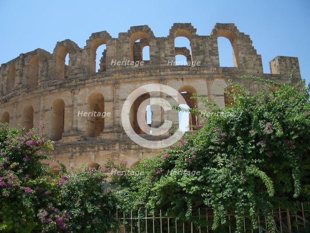 Amphitheatre of El Jem, Tunisia, 2009. Creator: Amanda Waite.