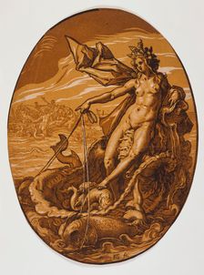 Amphitrite, Late 1580s. Creator: Hendrik Goltzius