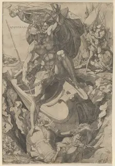 Amphiaraus, 1540-50. Creator: Domenico del Barbiere