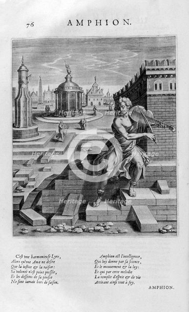 'Amphion', 1615. Artist: Leonard Gaultier