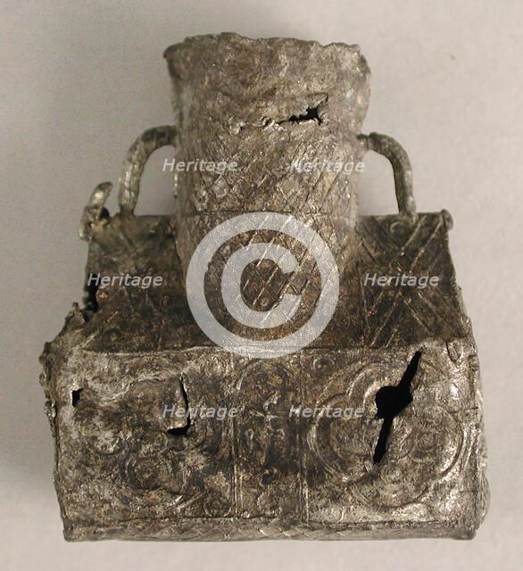 Ampule, Becket, British, late 13th or 14th century. Creator: Unknown.