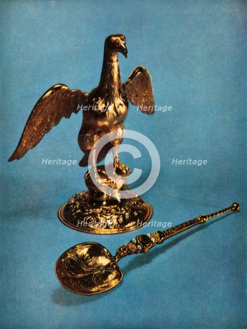 'Ampulla and Spoon', 1962. Creator: Unknown.