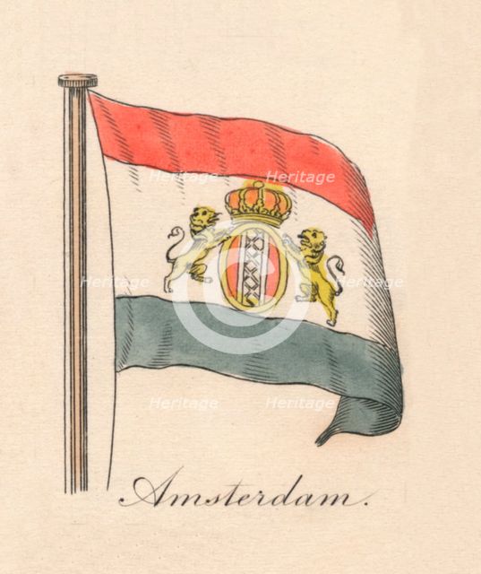 'Amsterdam', 1838. Artist: Unknown.