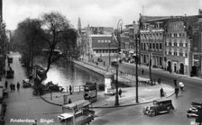 Amsterdam, Singel, 1937.Artist: S Finsy