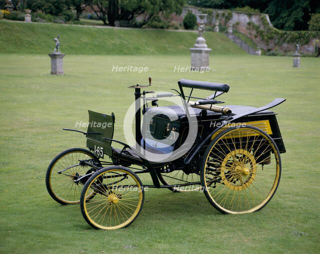 An 1894 Benz Velo. Artist: Unknown
