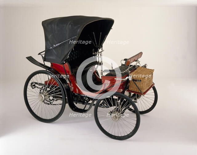 An 1894 Peugeot 3.5hp. Artist: Unknown