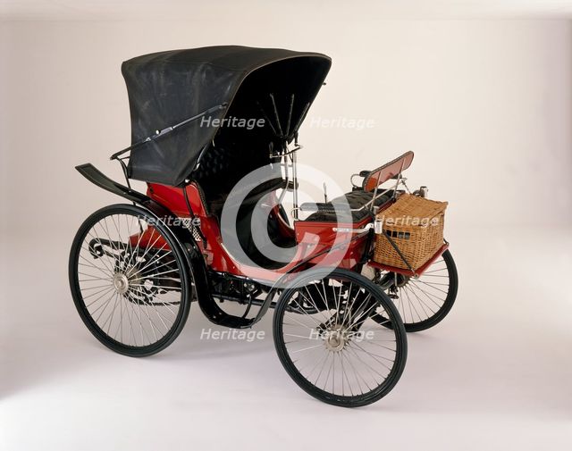 An 1894 Peugeot 3.5hp. Artist: Unknown