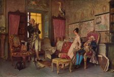 An Amusing Story 1877, (1938). Artist: Giovanni Battista Quadrone