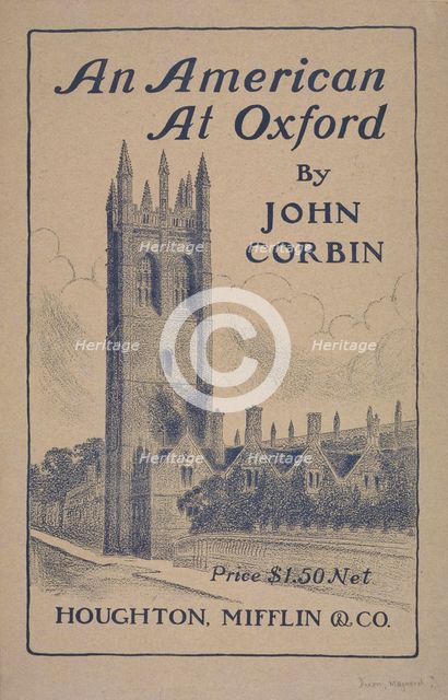 An American at Oxford, c1895 - 1911. Creator: Unknown.