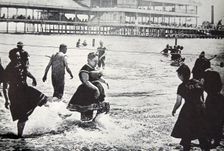 An American seaside resort, USA, c1890. Creator: Unknown