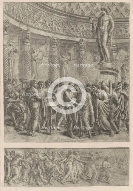 An Antique Sacrifice, 1820s. Creator: Luigi Ademollo.