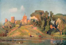 An Ancient Fort in Suffolk c1899 Artist: Frederick George Cotman