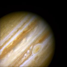 An ancient storm in the Jovian atmosphere, 1999. Creator: NASA