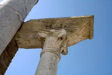 An ancient synagogue in Ostia Antica, Italy. Creator: Samuel Magal
