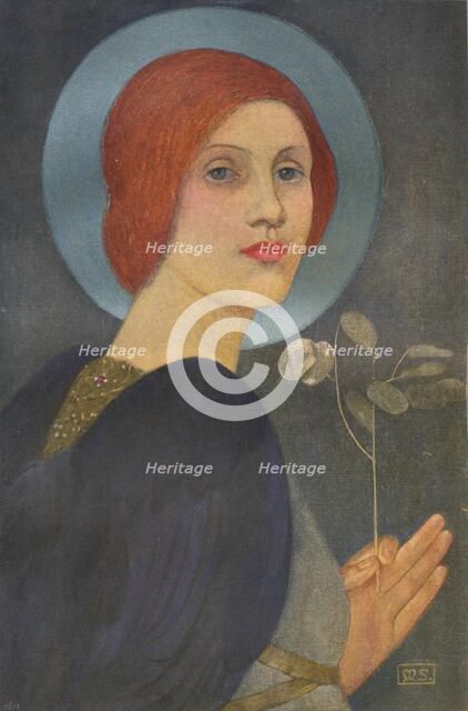 'An Angel', c1905. Artist: Marianne Stokes.