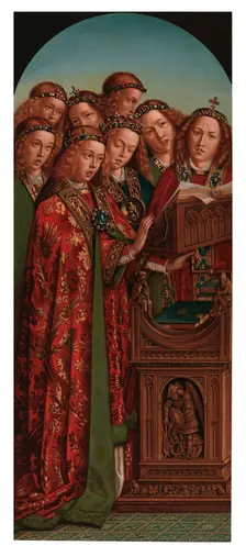 An angelic choir, (c1865). Creator: Christian Schultz