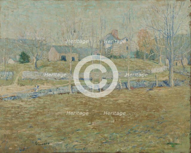 An Abandoned Farm, ca. 1908. Creator: Ernest Lawson.