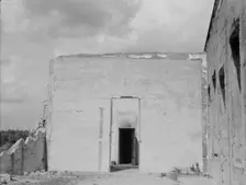 An abandoned lumber town, Fullerton, Louisiana, 1937. Creator: Dorothea Lange