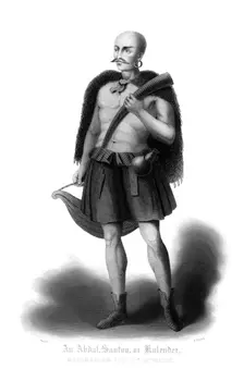 An Abdal, Santon or Kalender, Mohammedan Sect of Devotees Artist: R Young