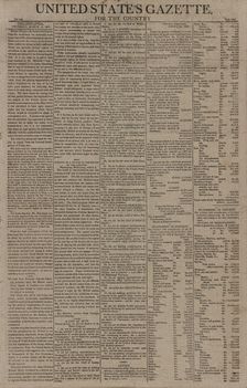 An act to prohibit the importation of slaves into any port or place within the jurisdiction..., 1807 Creator: Unknown