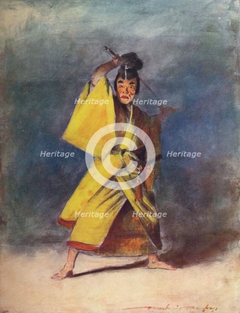 'An Actor', c1887, (1901). Artist: Mortimer L Menpes.