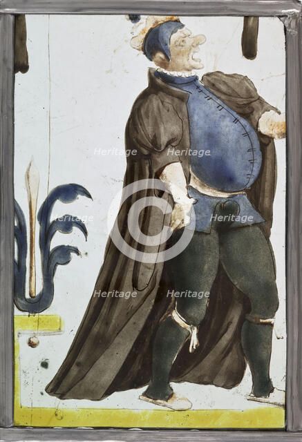 An actor declaiming, ca. 1600. Creator: Anonymous.