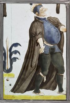 An actor declaiming, ca. 1600. Creator: Anonymous