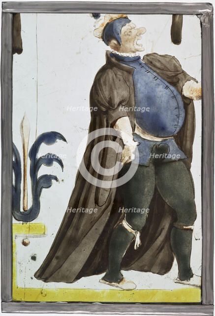 An actor declaiming, ca. 1600. Creator: Anonymous.