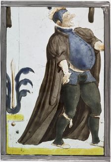 An actor declaiming, ca. 1600. Creator: Anonymous
