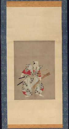 An Actor on Stage, Edo period, 1720-1730. Creator: Unknown