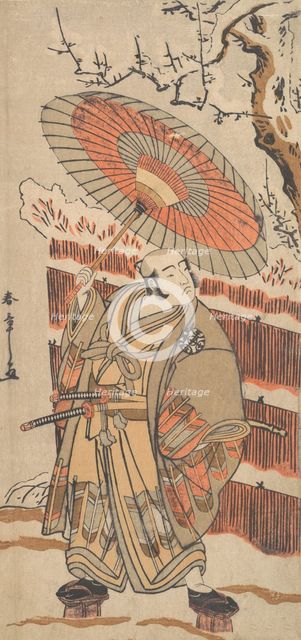 An Actor of the Nakamura Line, ca. 1778. Creator: Shunsho.
