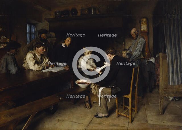 An Accident, 1879. Creator: Pascal Adolphe Jean Dagnan-Bouveret.