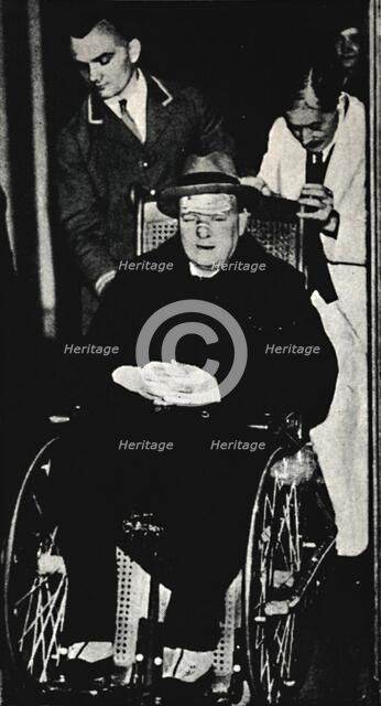 'An Accident to Mr. Churchill', November 1931, (1945).  Creator: Unknown.