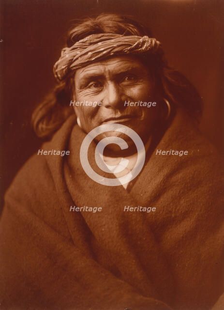 An Acoma man, c1904. Creator: Edward Sheriff Curtis.